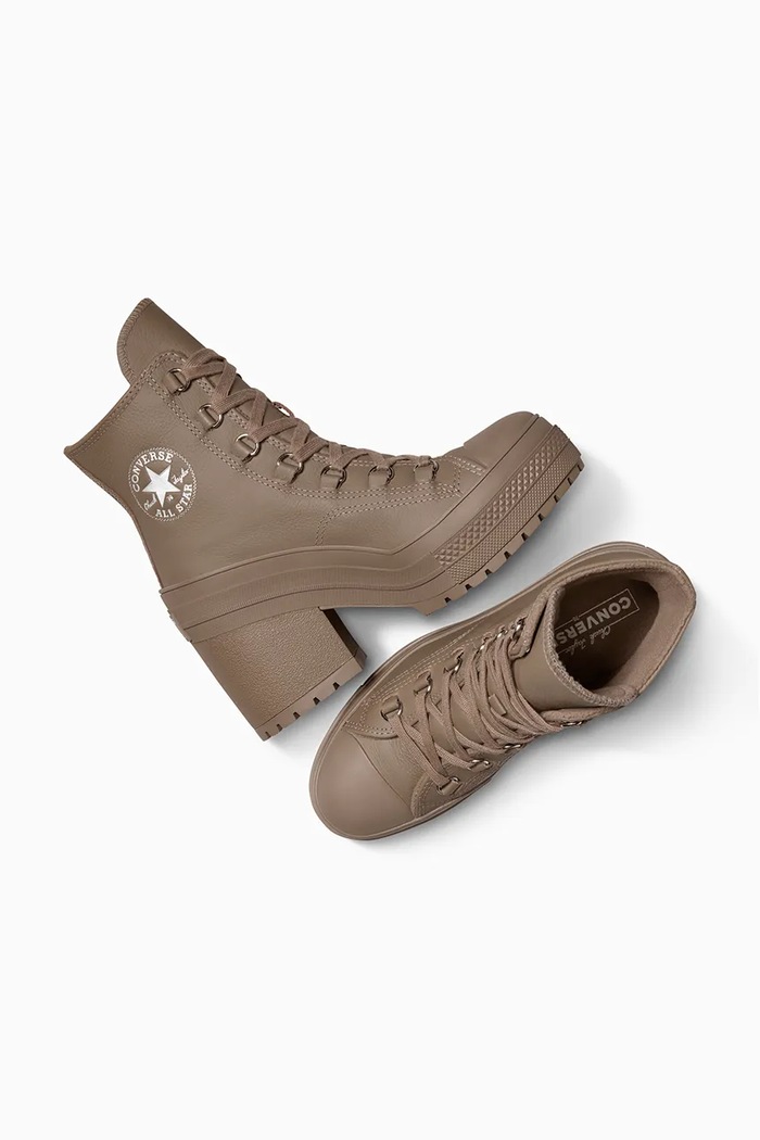 Converse Кожаные полусапожки Converse Chuck 70 De Luxe Heel A13064C