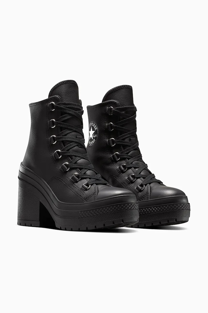 Кеды Converse Chuck 70 De Luxe Heel A15514C чёрный AW25