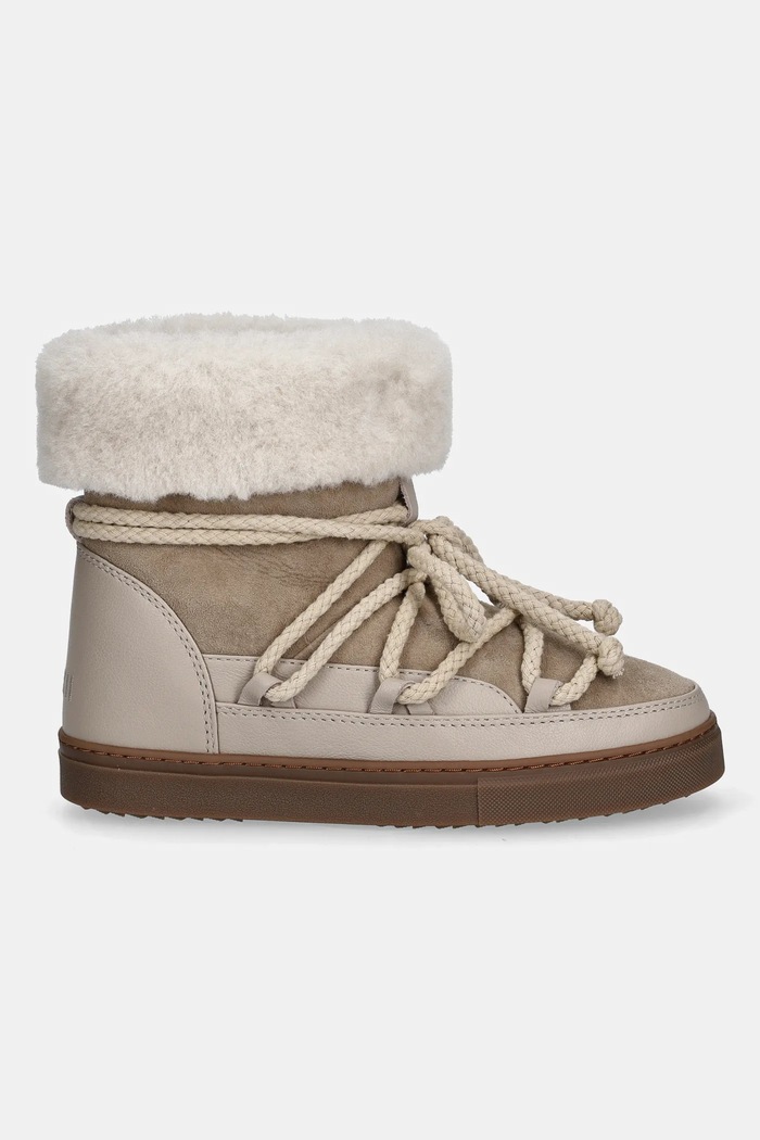 Kožené sněhule Inuikii Classic High 1001.002.0072.250 béžová AW25
