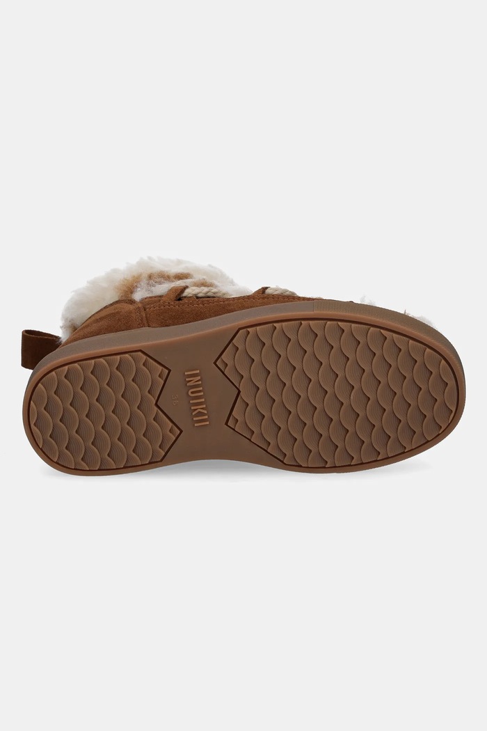 Inuikii velúr hócipő Teddy Low 1001.001.0321.106 barna