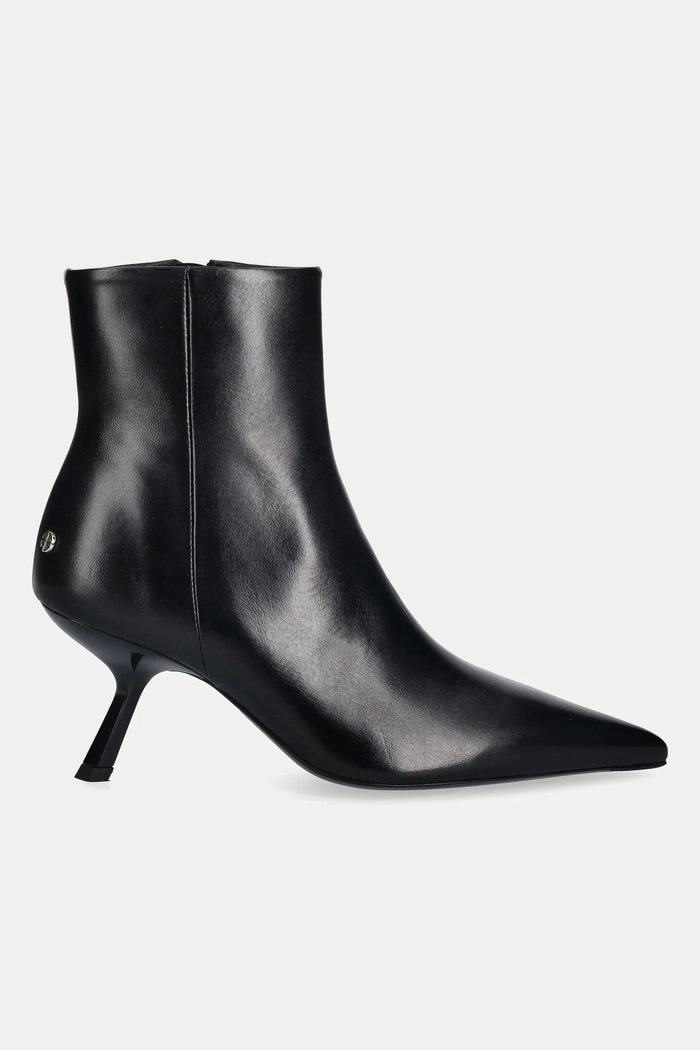 Кожени боти Anine Bing hilda A.14.11317 черен AW25