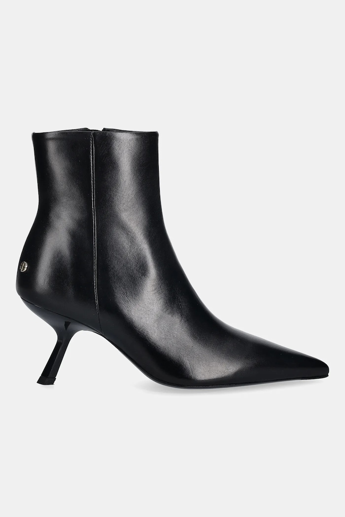 Кожени боти Anine Bing hilda A.14.11317 черен AW25