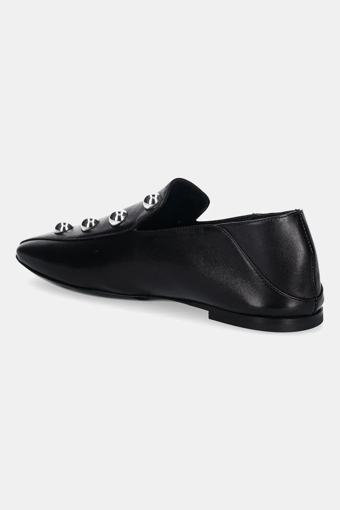 Obutev Usnjeni mokasini IRO Cloclo Studs WM70CLOCLOST.BLA01 črna