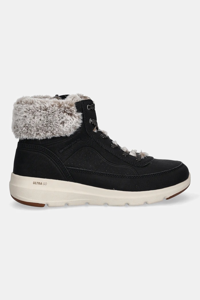 Snehule Skechers GLACIAL ULTRA - MOUNTAIN MUSE 144199 čierna AW25