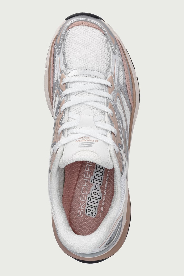STAMINA SPORT sneakersy damskie Skechers 150710 biały