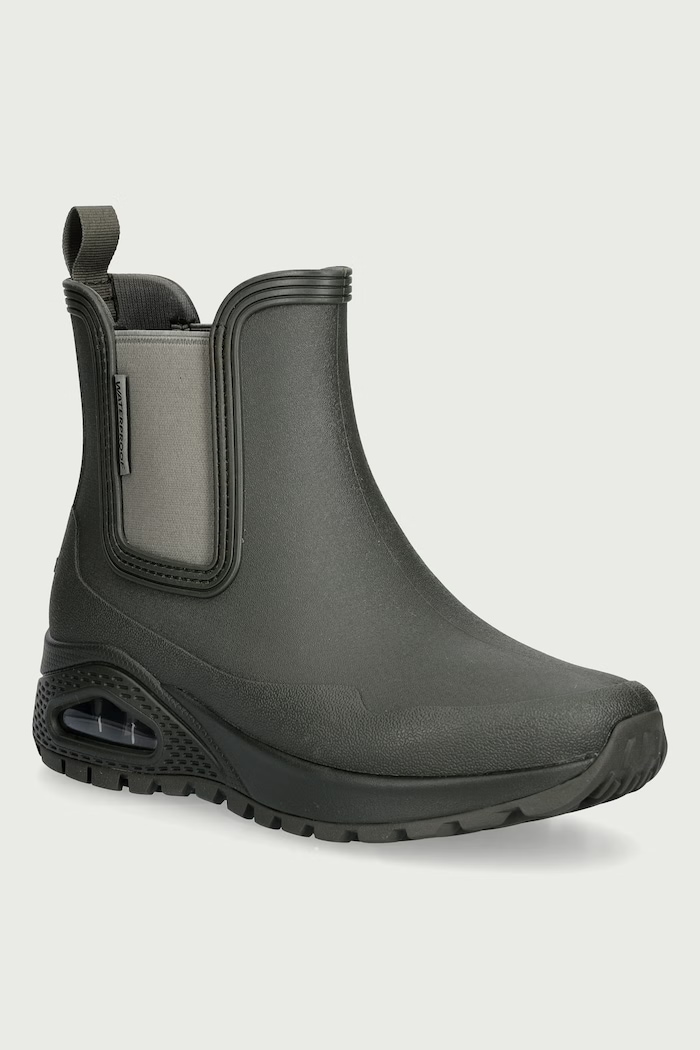 Skechers Kalosze damskie UNO RUGGED-DANCING N THE RAIN zielony 177183