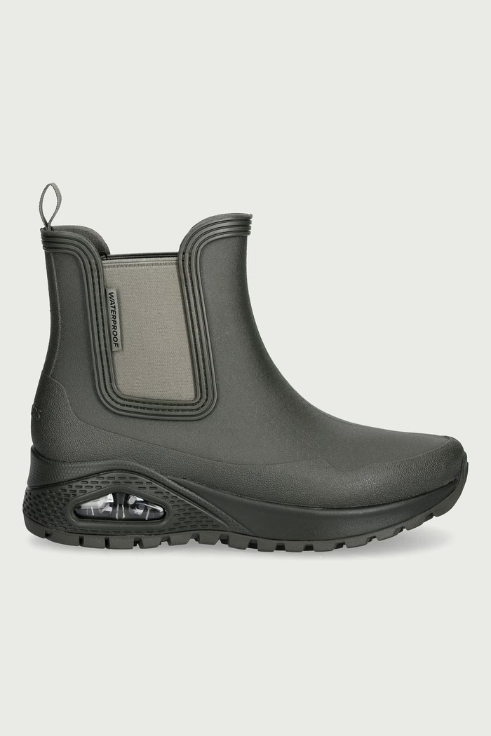 Skechers Kalosze damskie UNO RUGGED-DANCING N THE RAIN 177183 zielony AW25