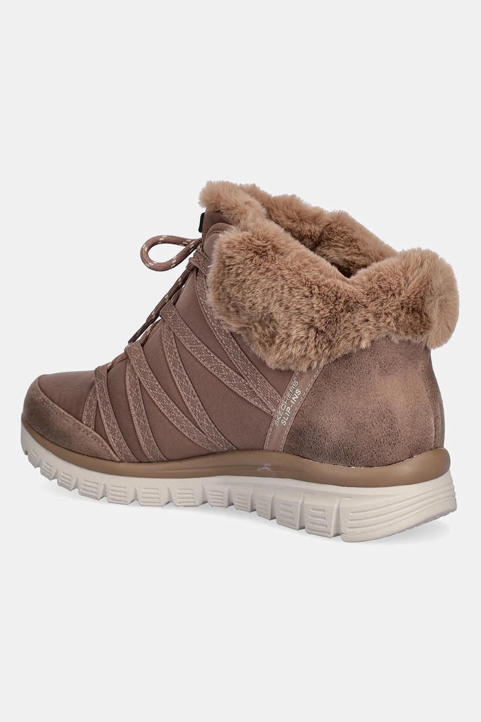 Obuv Snehule Skechers GRACEFUL - COZY STROLLS 168100.D hnedá