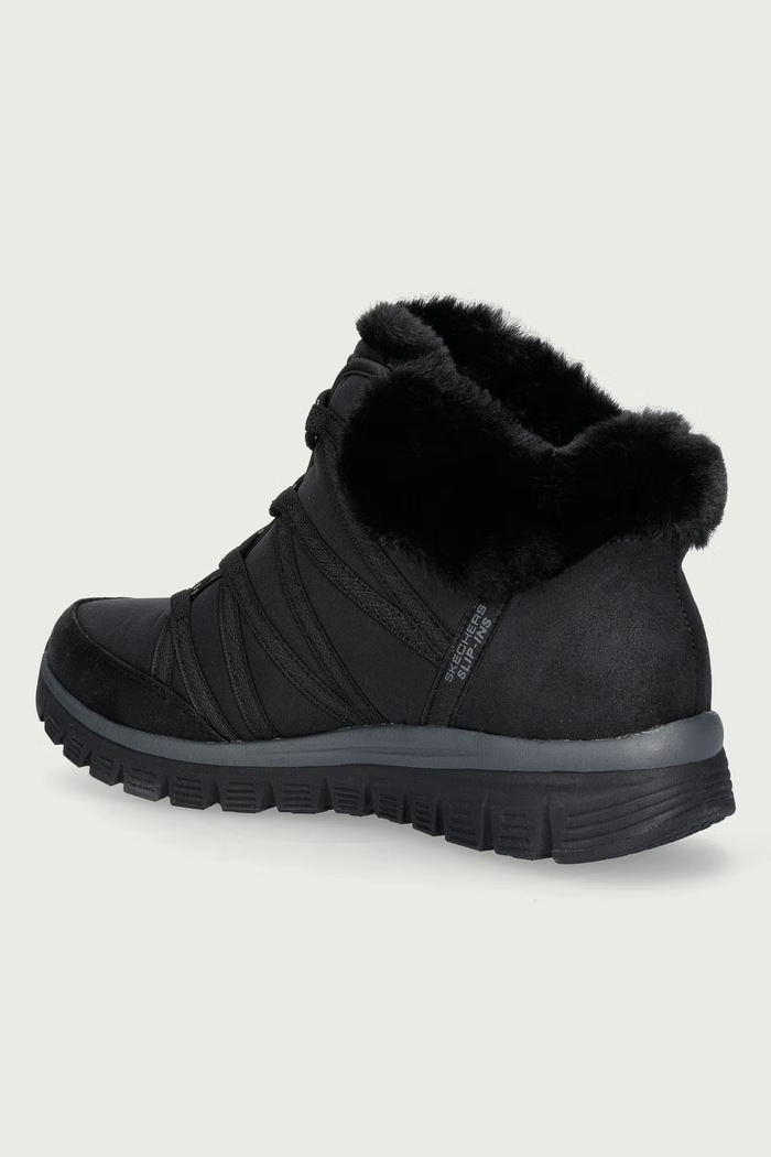 Obuwie Skechers GRACEFUL - COZY STROLLS śniegowce damskie 168100.D czarny