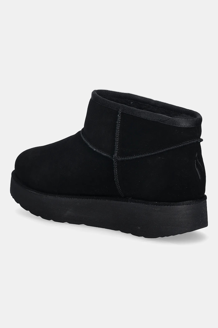 Boty Semišové sněhule Skechers KEEP COZY 169143 černá
