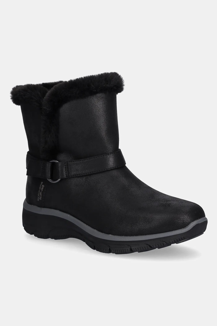 Členkové topánky Skechers EASY GOING - DREAMERS MOVE zateplené čierna 168045.