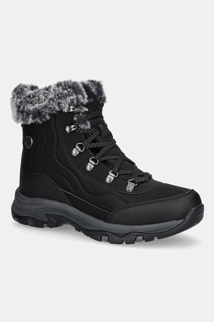 Snehule Skechers TREGO - STORMIE textilný čierna 167893