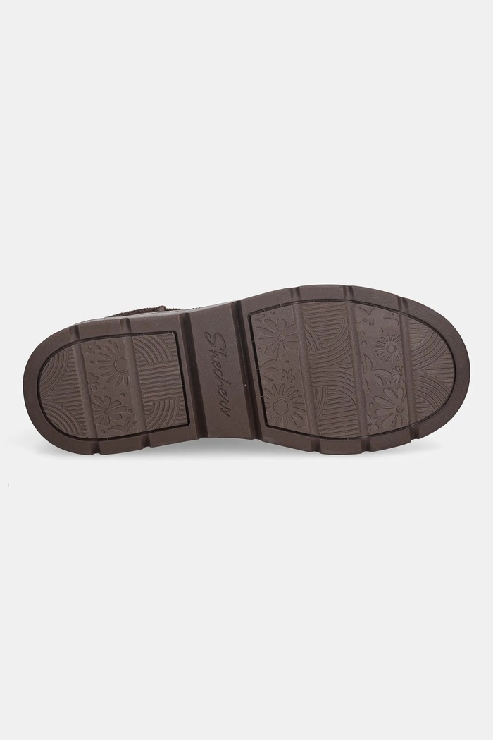Snežke iz semiša Skechers KEEPSAKES COZY - COZY MINI 167848 rjava