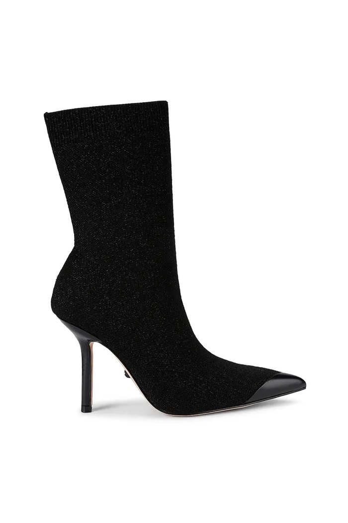 Полусапожки Kurt Geiger London Regent Point Sock Boot без утепления чёрный 4994900609
