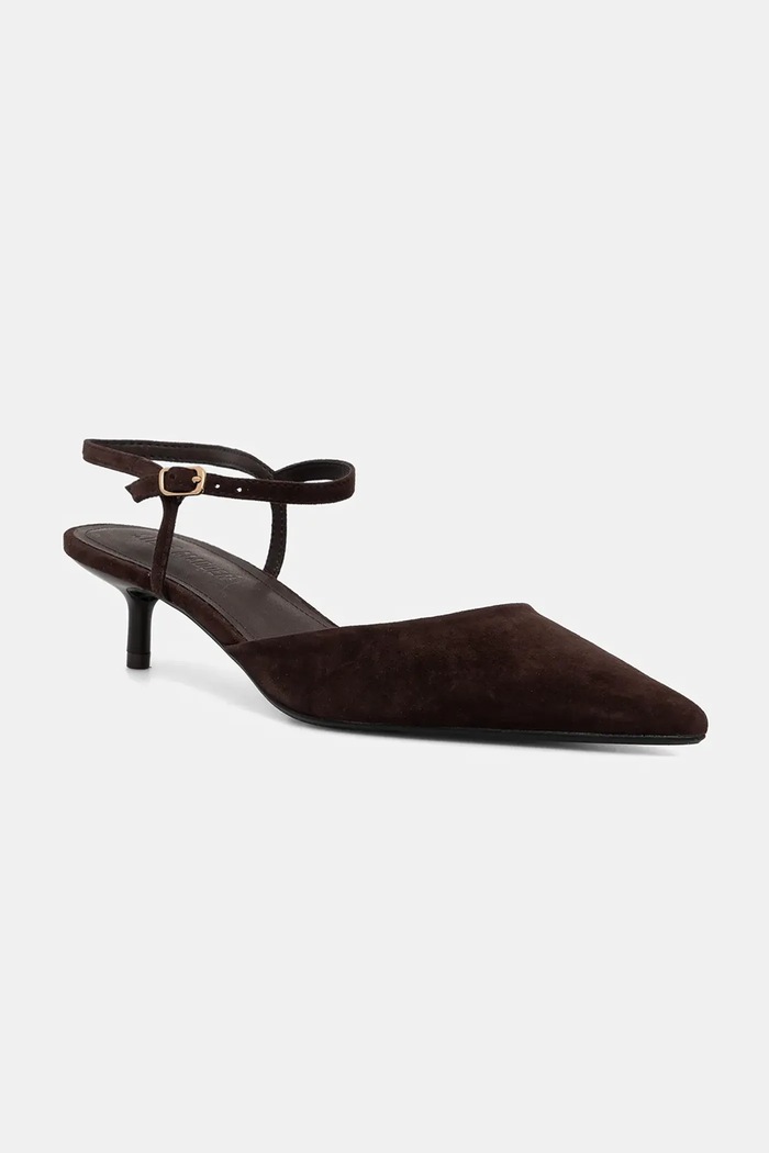 Steve Madden Szpilki zamszowe Adelaide brązowy 11004721.205