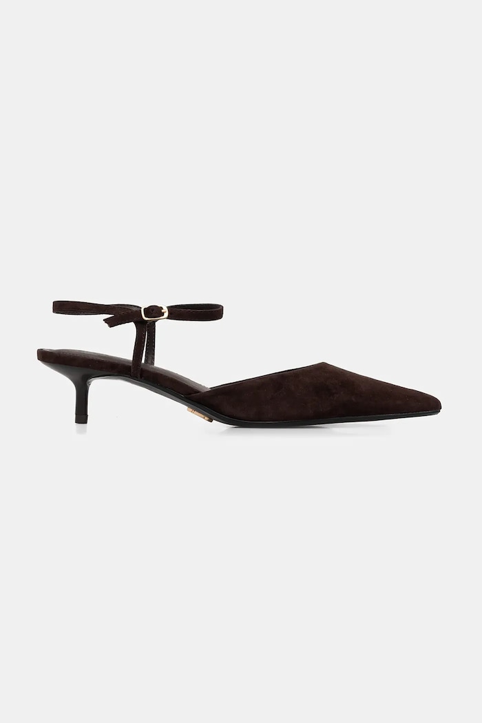 Steve Madden Szpilki zamszowe Adelaide 11004721.205 brązowy AW25
