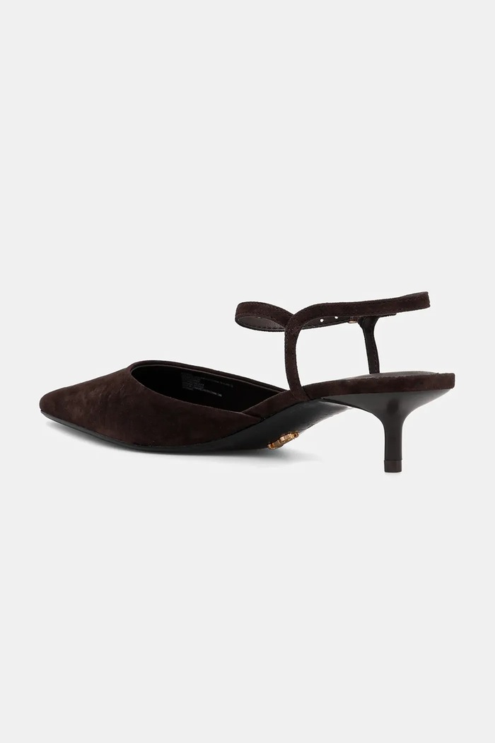 Obuwie Steve Madden Szpilki zamszowe Adelaide 11004721.205 brązowy