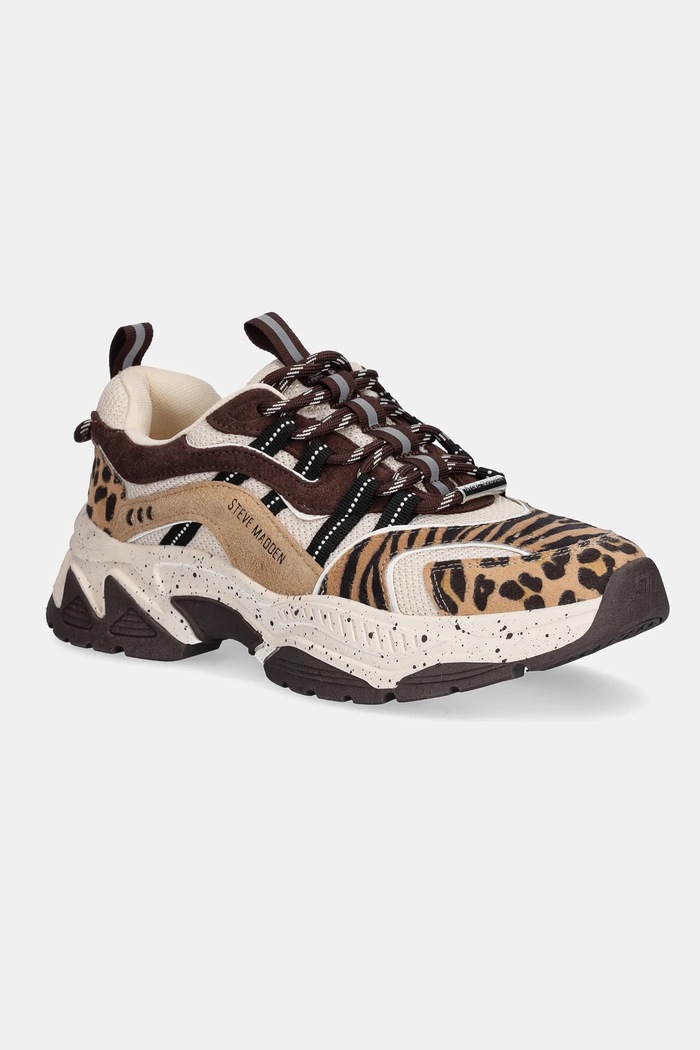 Steve Madden sneakersy Animates-LE tekstylny beżowy 11004762.BLE