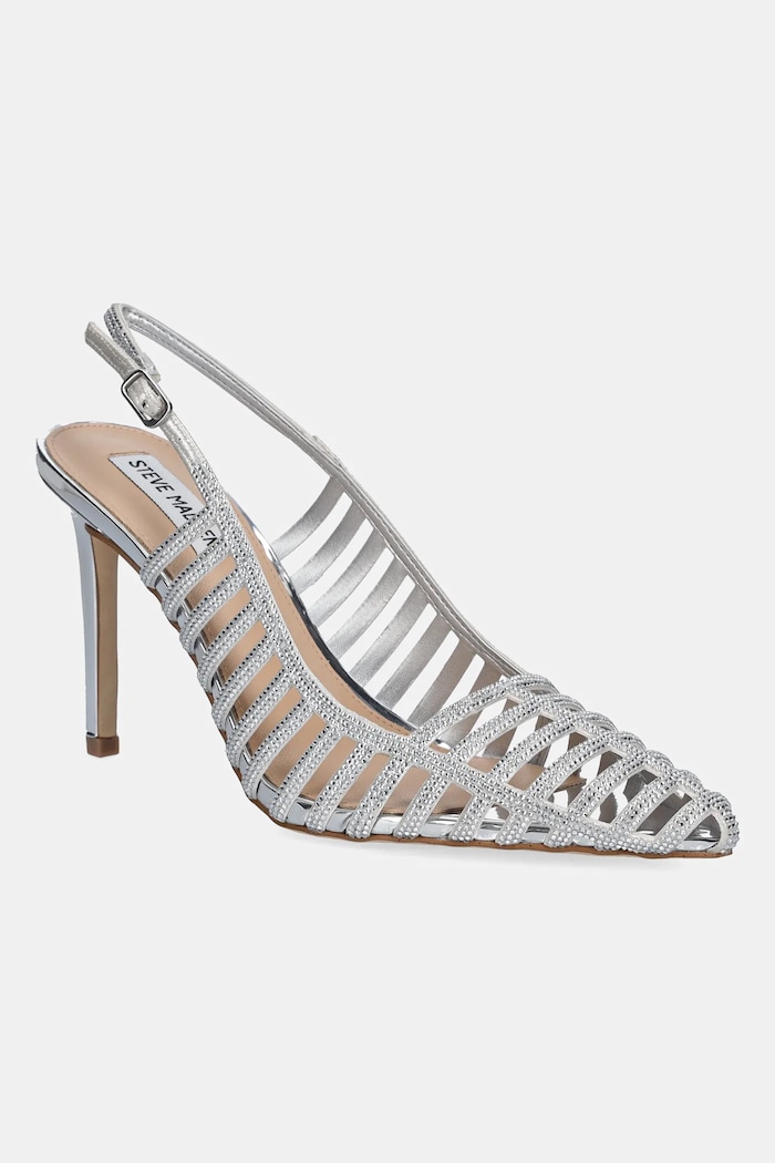 Lodičky Steve Madden Carleigh textilný strieborná 11004836.751