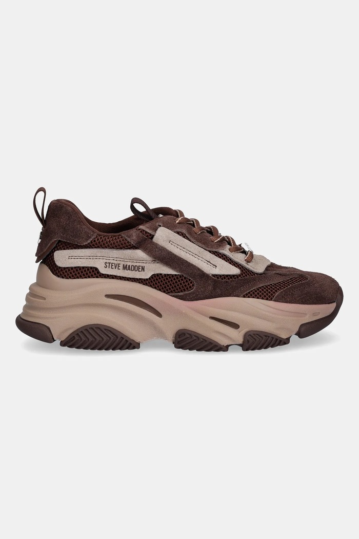 Steve Madden sneakersy Possession-E 11004652.GCS brązowy AW25