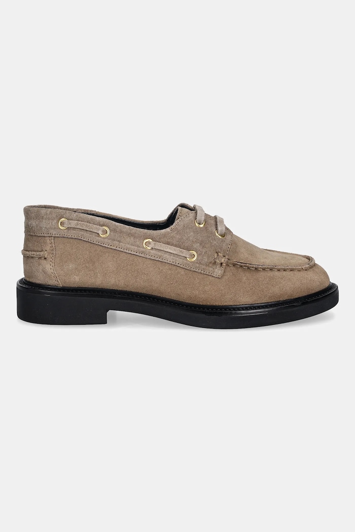 Steve Madden mocasini din piele întoarsă Rummored 11004853.275 bej AW25