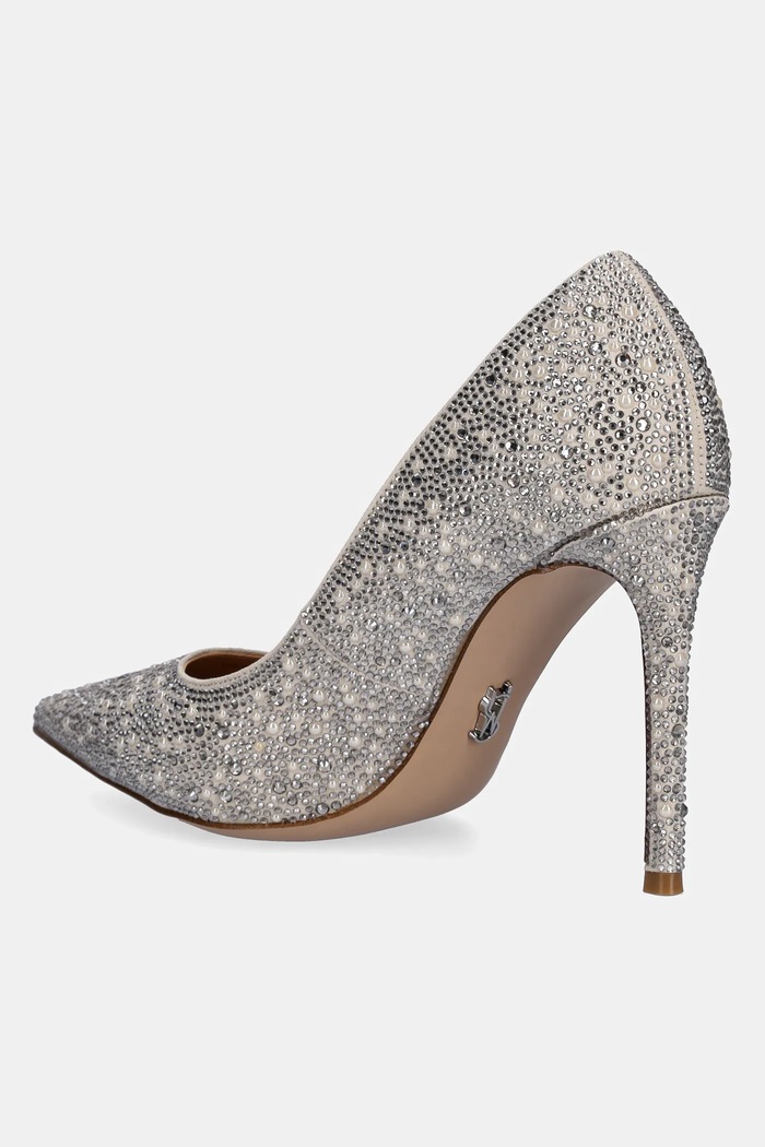 Obutev Visoke pete Steve Madden Thrive-P 11004879.PMR srebrna
