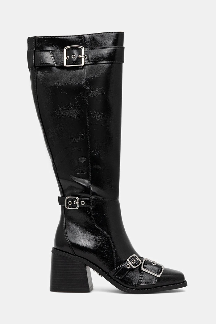 Vysoké čižmy Steve Madden Z-Town 11004810.001 čierna AW25