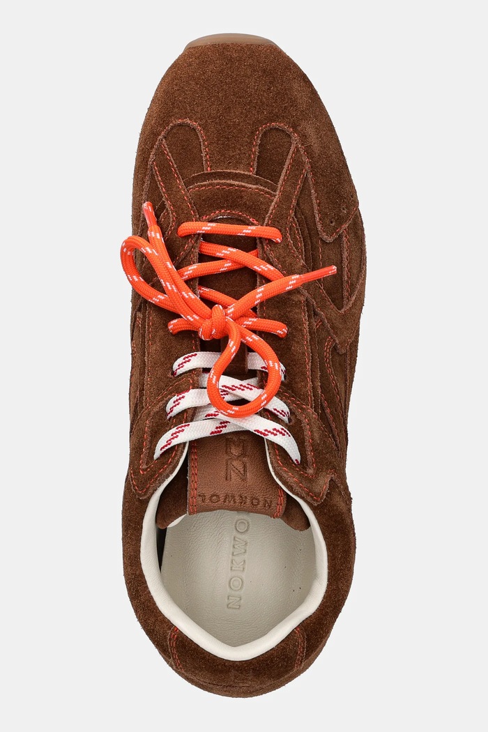 Semišové tenisky Nokwol Atlas Tan Suede hnedá Atlas.Tan.Suede