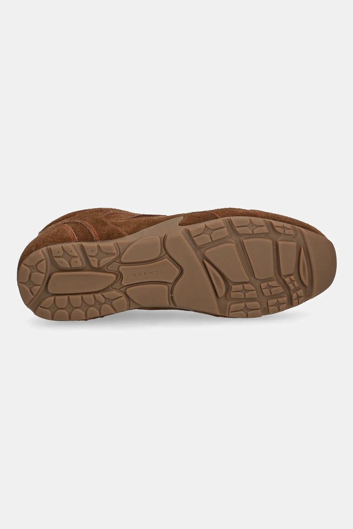 Semišové tenisky Nokwol Atlas Tan Suede Atlas.Tan.Suede hnedá