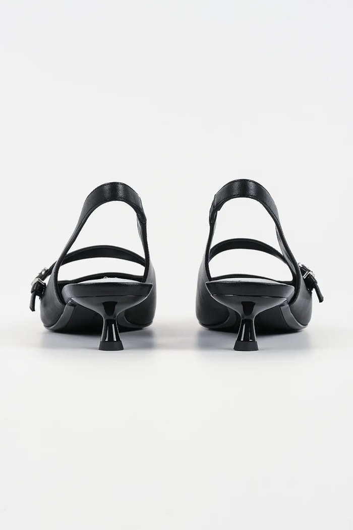 Încălțăminte Karl Lagerfeld stilettos de piele PASHA KL30117.000 negru