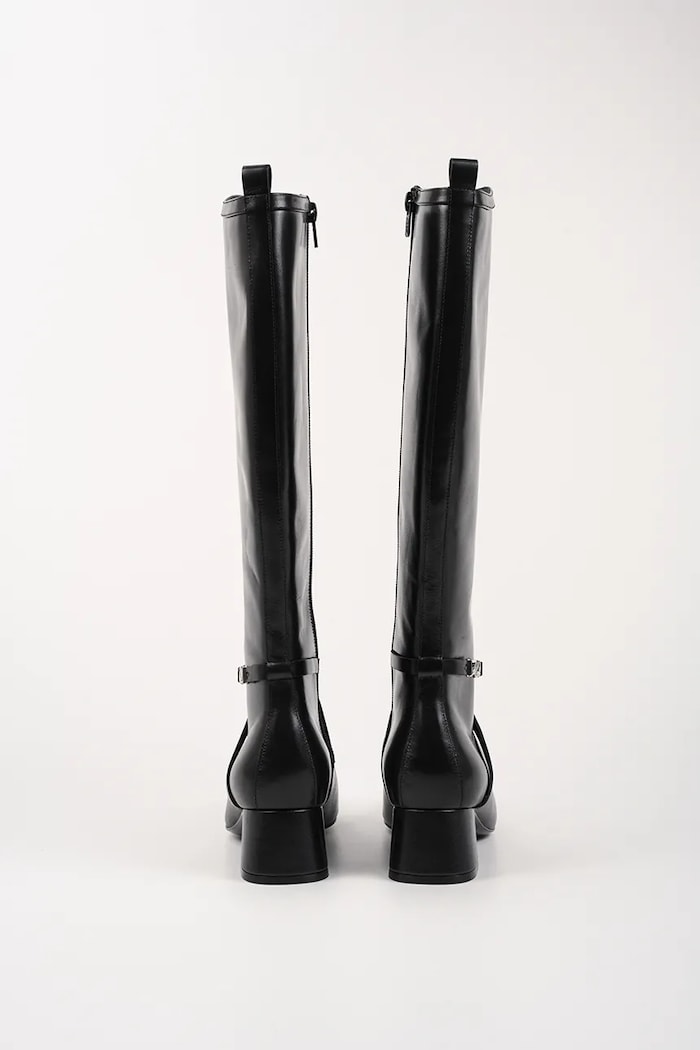 Obuwie Karl Lagerfeld kozaki BONNIE KL30375.000 czarny