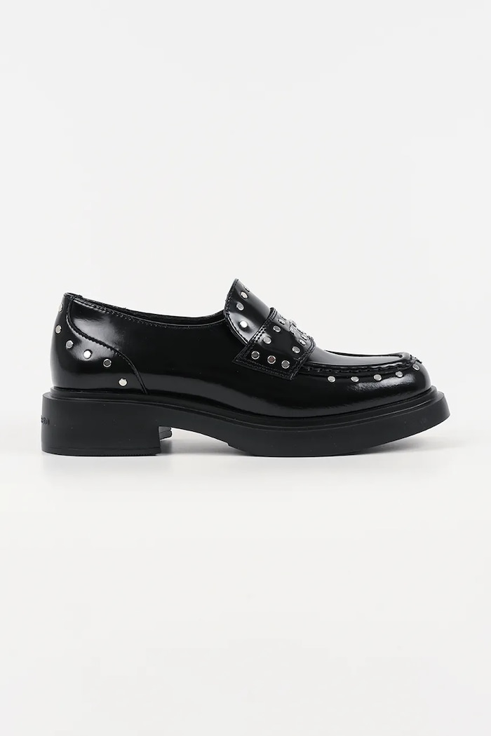 Karl Lagerfeld mocasini de piele MACIE piele negru KL41213S.00S