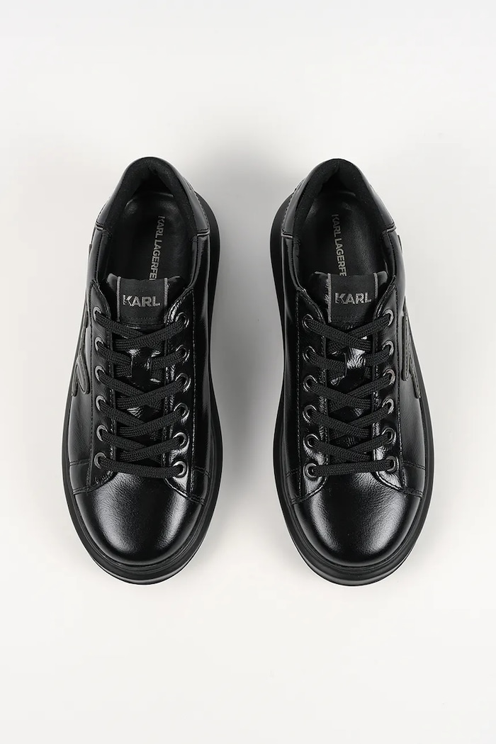 Kožené tenisky Karl Lagerfeld KAPRI čierna KL62511S.100