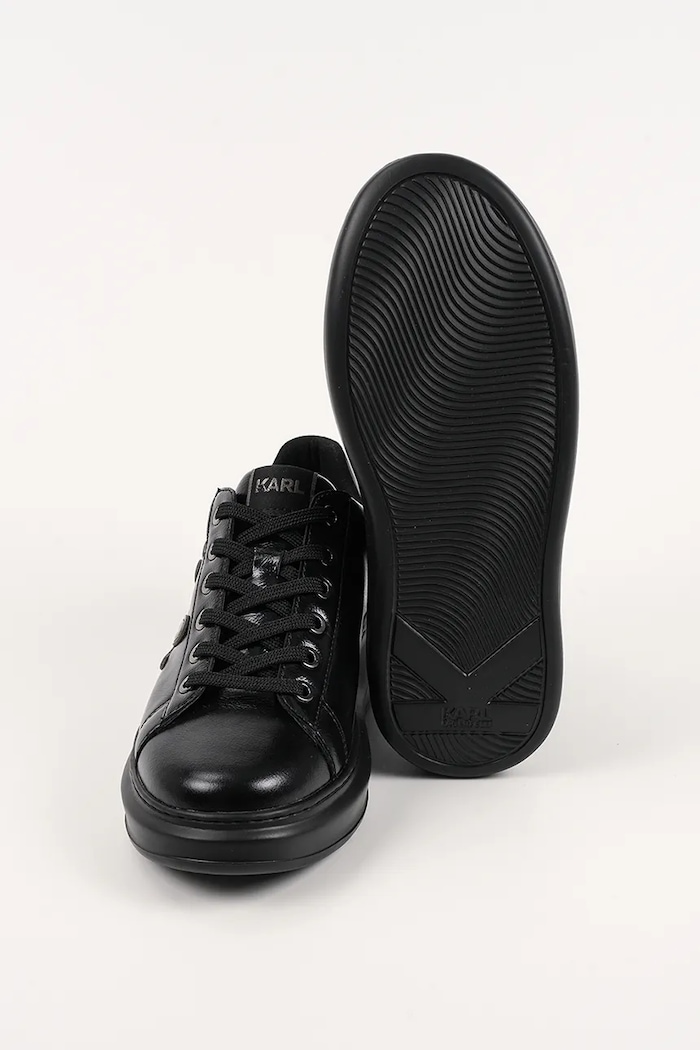 Kožené tenisky Karl Lagerfeld KAPRI KL62511S.100 čierna