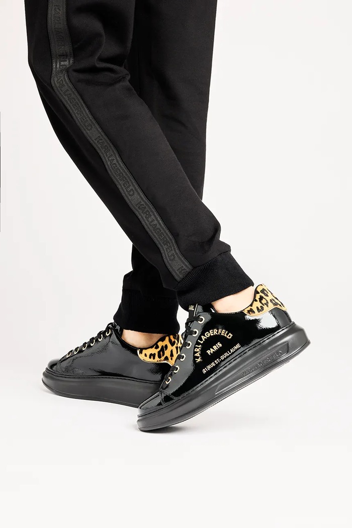 Karl Lagerfeld sneakersy skórzane KAPRI KL62539J.100