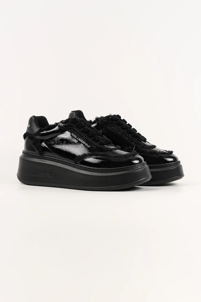 Kožené tenisky Karl Lagerfeld ANAKAPRI U KL63509.100 čierna AW25
