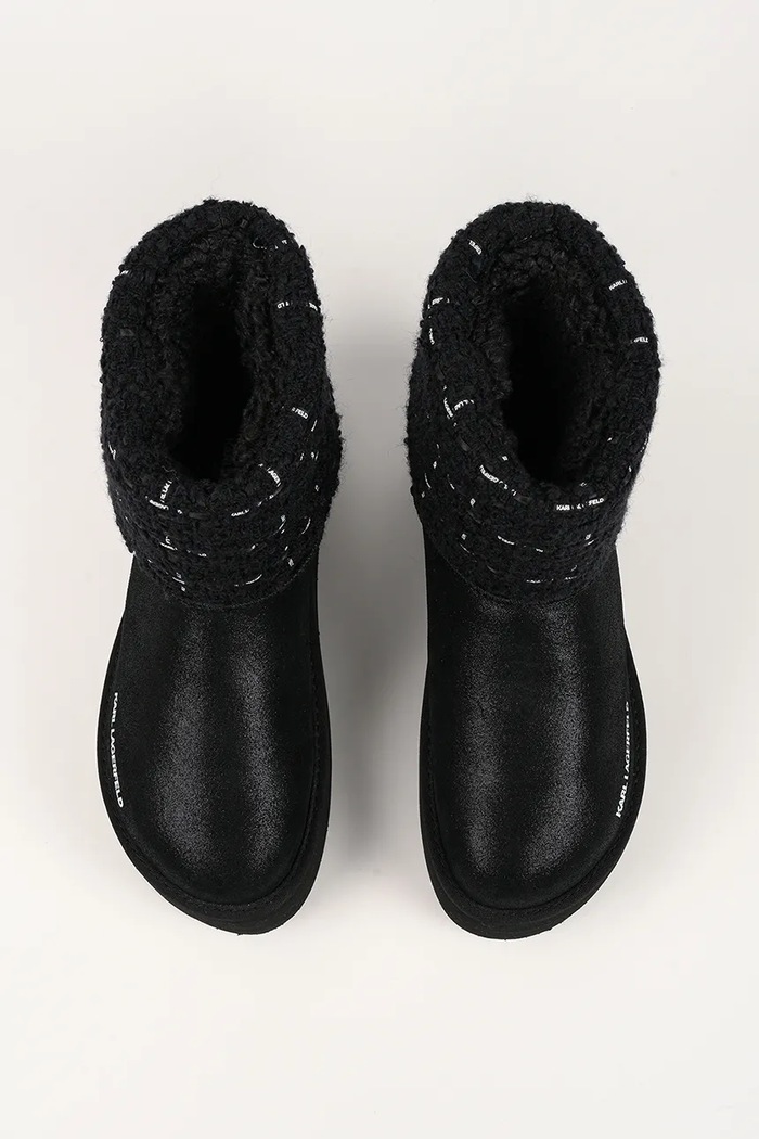 Karl Lagerfeld cizme de iarnă THERMO negru KL48552.707