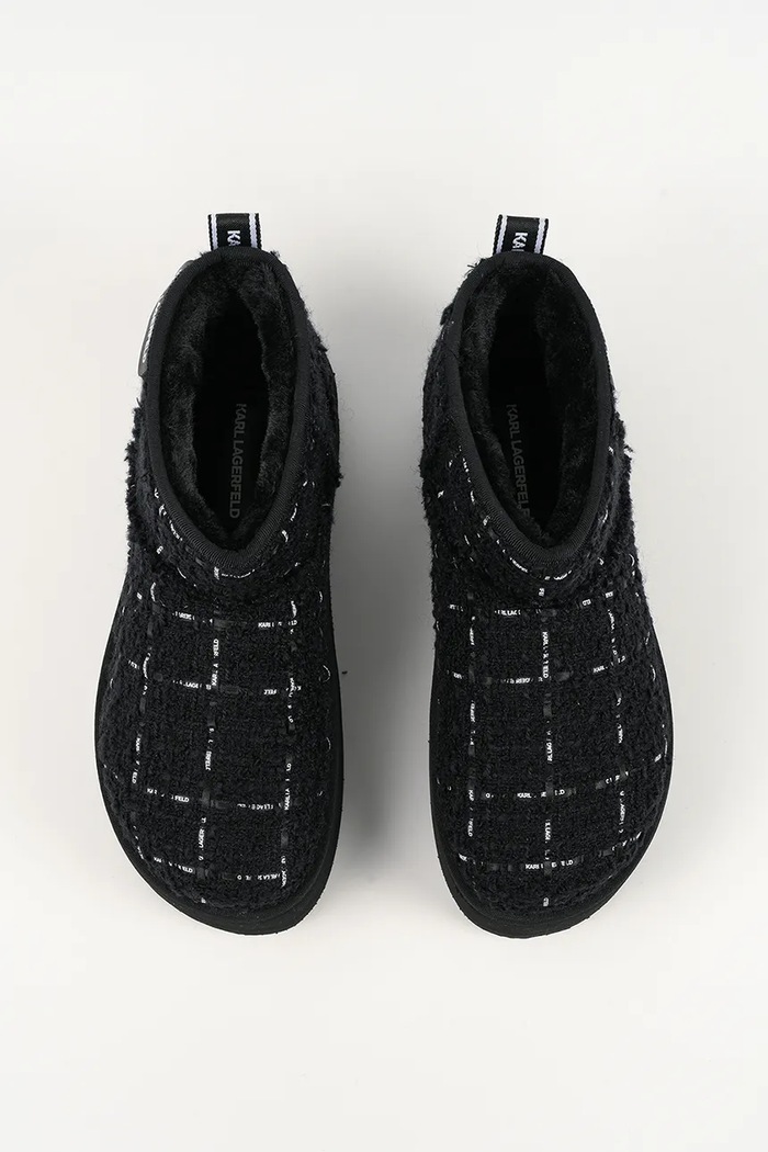 Karl Lagerfeld cizme de iarnă THERMO negru KL48523A.B07