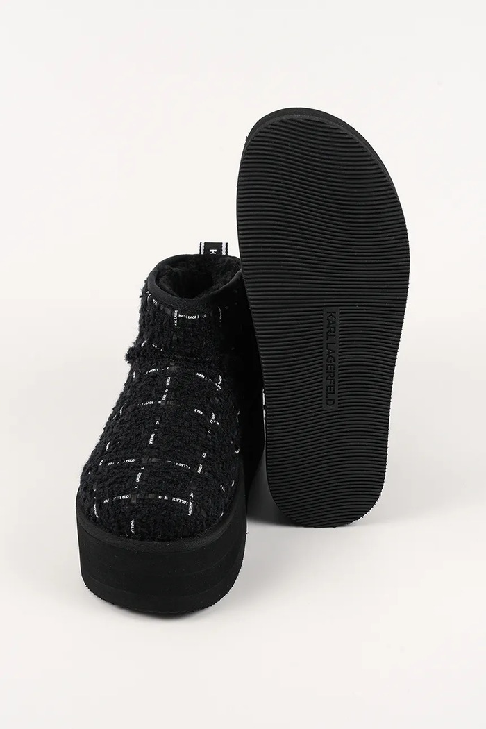 Karl Lagerfeld cizme de iarnă THERMO KL48523A.B07 negru