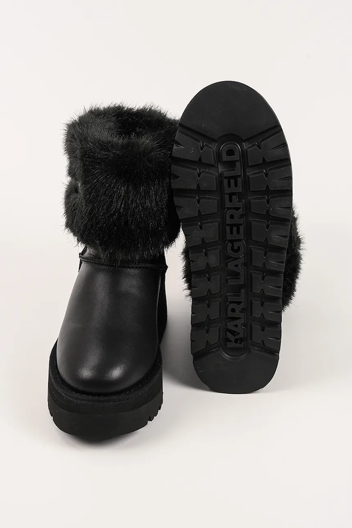 Karl Lagerfeld cizme de iarnă SKYLAR KL48655.400 negru