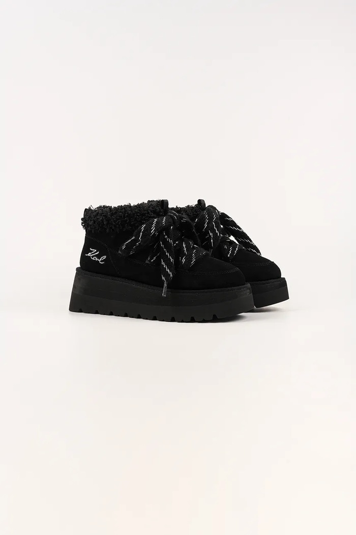 Μπότες χιονιού Karl Lagerfeld SKYLAR KL48632.500 μαύρο NC25