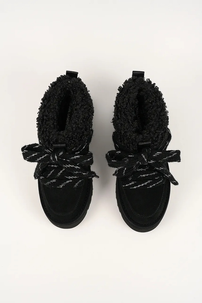 Μπότες χιονιού Karl Lagerfeld SKYLAR μαύρο KL48632.500
