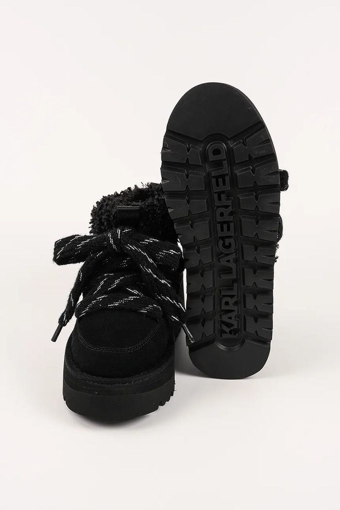 Μπότες χιονιού Karl Lagerfeld SKYLAR KL48632.500 μαύρο