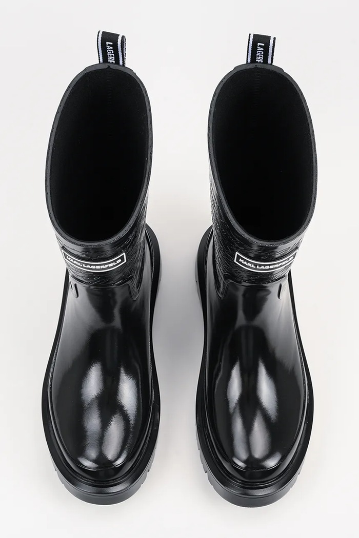Gumáky Karl Lagerfeld K/TORRENT čierna KL47170.V00