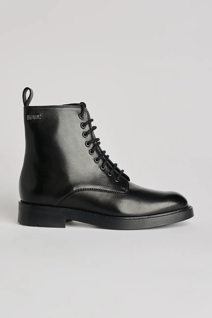 Karl Lagerfeld botine BLAKE neizolat negru KL41454.000