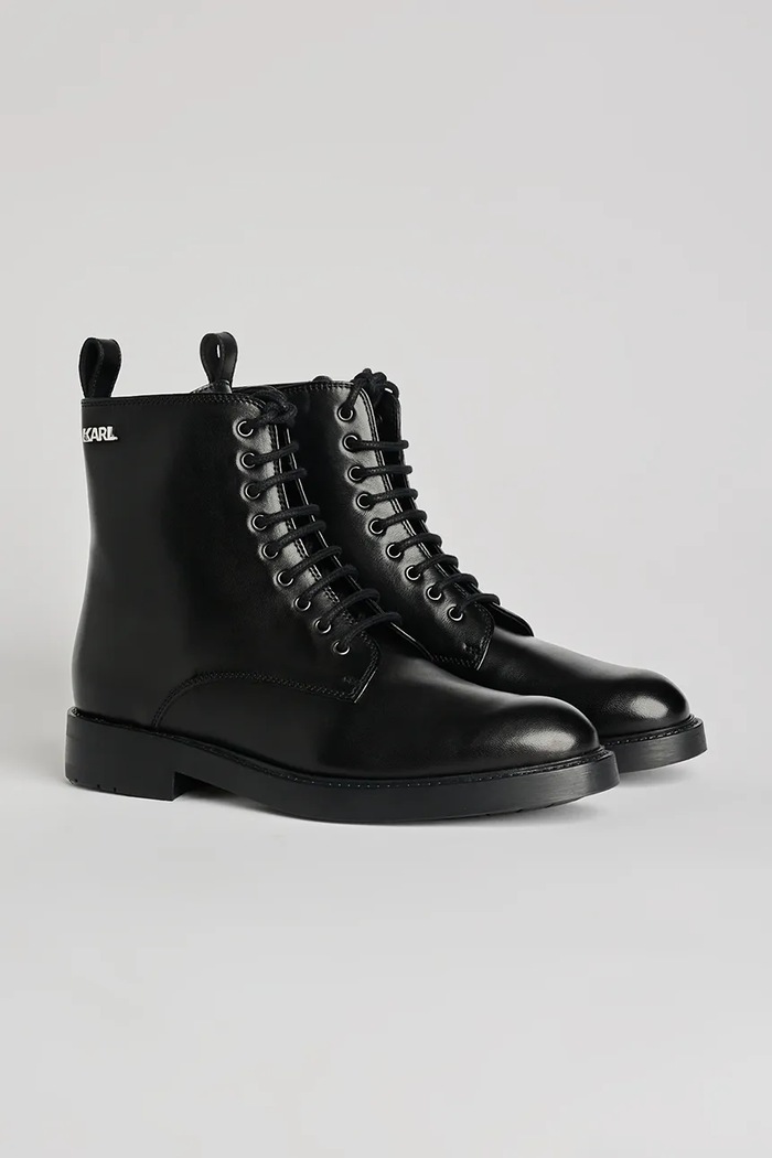 Karl Lagerfeld botine BLAKE KL41454.000 negru AW25
