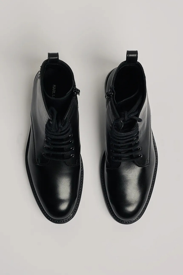 Karl Lagerfeld botine BLAKE negru KL41454.000