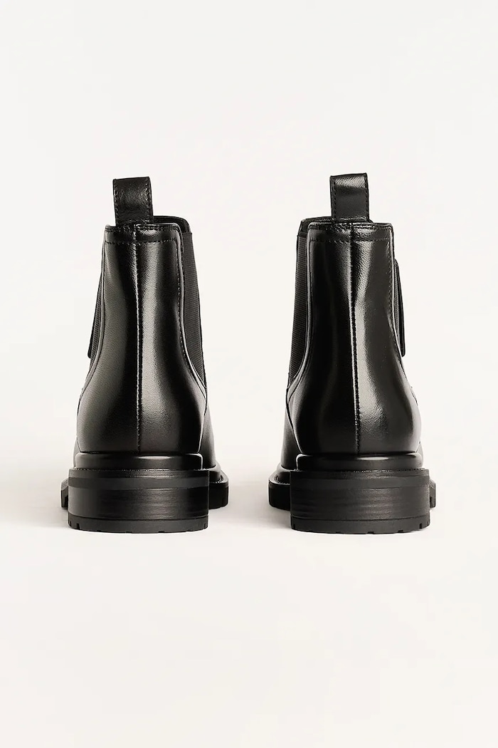 Obuv Kožené členkové topánky Karl Lagerfeld BINKY KL47545.000 čierna