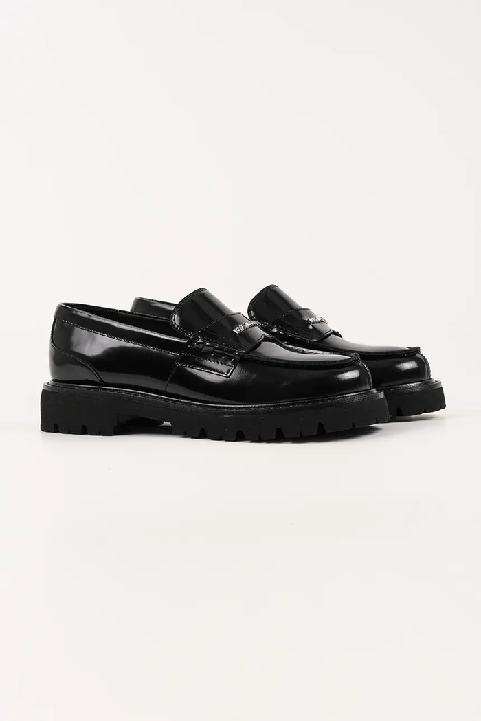 Karl Lagerfeld mokasyny skórzane LOWELL KL42224.000 czarny AW25