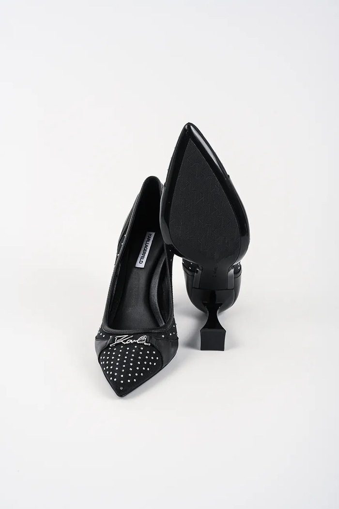 Lodičky Karl Lagerfeld DEBUTANTE KL32011S.40S čierna